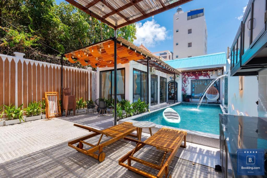 Sea Villa 13 NH - Đi Bộ Ra Biển 100 Met - Bida - Karaoke photo 2
