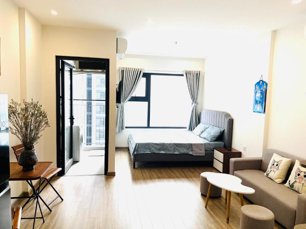 Studio Luxury Sakura - Vinhome Smart city Mỹ Đình photo 2