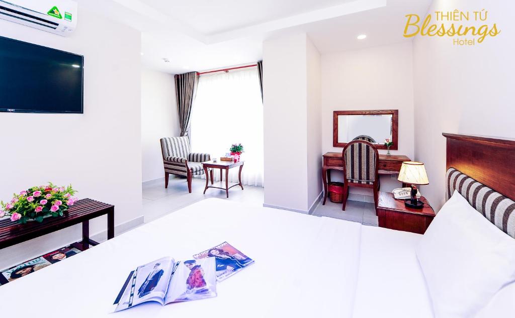 Thiên Tứ Blessings Hotel江山民宿范五老街胡志明市 — photo 1