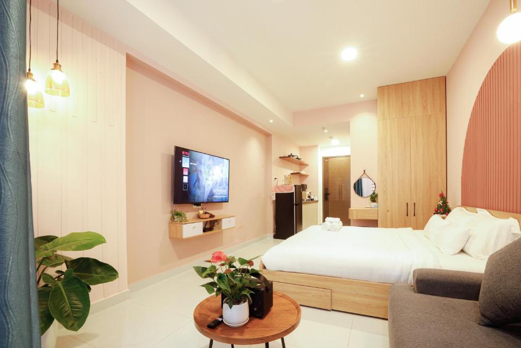 DoHa Homes Soho Residence #Studio Luxury-1Bed-Lầu cao-Mới — photo 1