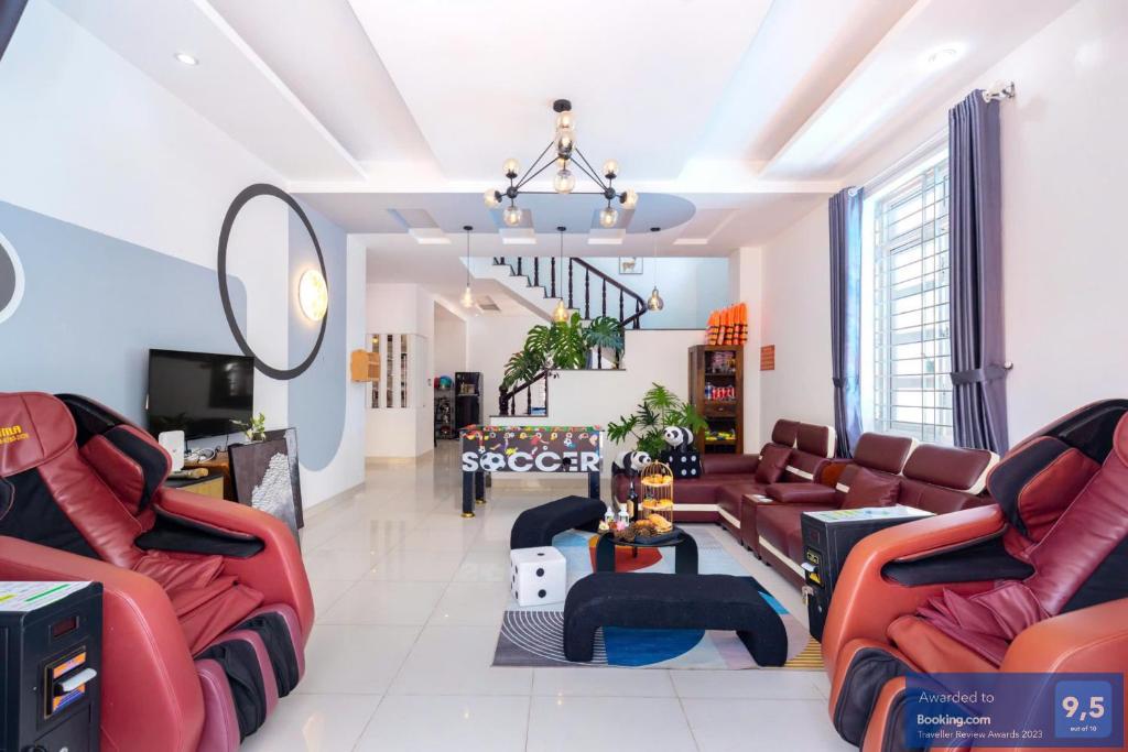 The Sun Villa 4A - Free Karaoke Bida - Bi lắc - Ghế Massage - Gần Cột Cờ Bãi Sau Thùy Vân photo 2